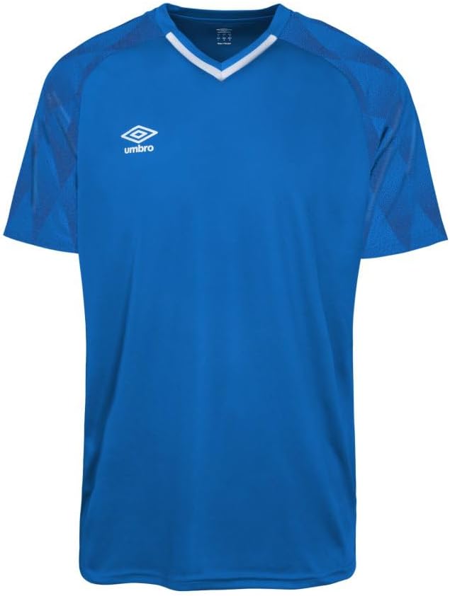 Amazon.com: Umbro Men's Zig Zag Soccer Jersey Shirt, Navy/Red