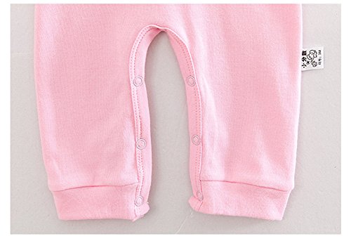 Monvecle Unisex-Baby 2 Pack Cotton Coverall Bodysuit One Piece Jumpsuit Romper Cute Cat 12-18m