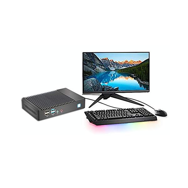 Fanless Mini PC,Desktop Computer,Quad Core AMD A6 1450,(Black),[HUNSN BH05a],[VGA/HDMI/LAN/4USB2.0/2USB3.0/WiFi/BT4.0…