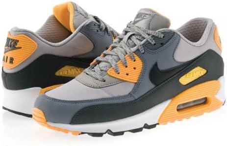 Amazon ナイキ Air Max 90 Essential エアマックス 90 エッセンシャル 灰黒黄 008 9 27cm スニーカー