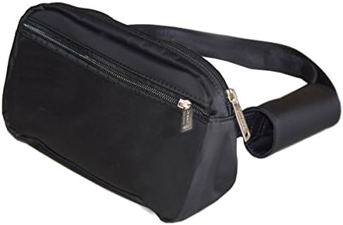DayMakers BeSafeBags HipSafe Anti-Theft RFID Security Waist Pack,Small, Black Nylon Twill