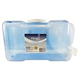 Primo 3 Gallon BPA Free Plastic Reusable Refrigerator Bottle Dispenser with Faucet