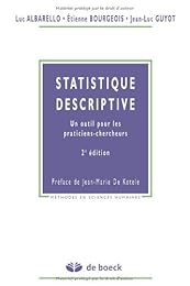 Statistique descriptive