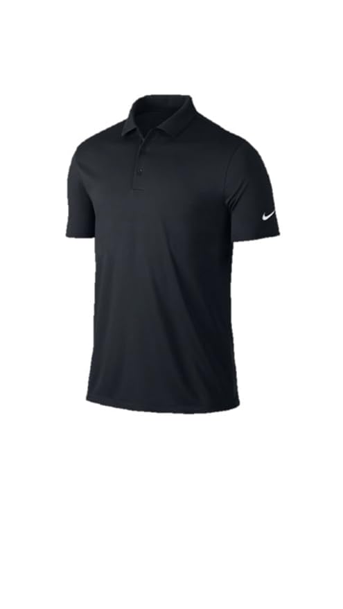 dri fit black polo shirts