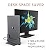 Henge Docks Vertical Docking Station for The 15-inch MacBook Pro with Thunderbolt 3 with Touch Bar | Fits 15-inch MacBook Pro (2016-2018) | 2 USB-C Ports | Docking Hub Station