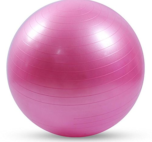 Huasen Cretive PVC Thick Explosion-Proof Yoga Ball Fitness Ball Exercise Ball(Purple)