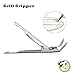 Kamaster Grill Grate Lifter Gripper, Accessories for Kamado Green Egg & Louisiana Grills