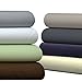 Brielle Home Jersey Knit (T-Shirt) Sheet Set, 100% Cotton, Queen, Sage