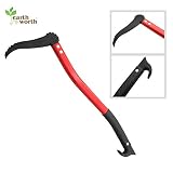 Earth Worth 83-DT5216 | Hookaroon | Lightweight Log Lifting Pick | 28 Inch | Red