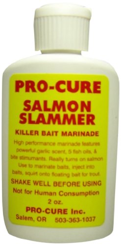 Pro-Cure Salmon Slammer Bait Oil, 2 Ounce