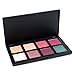MISKOS 8 Color Highly Pigmented Eyeshadow Palette Matte Shimmer Cosmetic Set Natural Glitter Pallet Warm Sweet Eye Shadow Makeup Kit (8A)