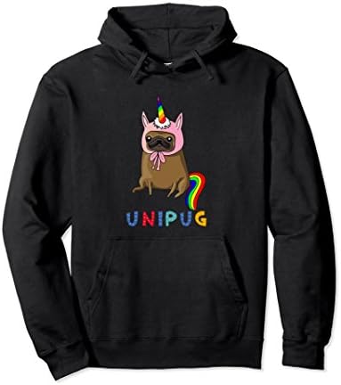 Funny Pug Hoodies - UniPug - Pug Gift for Girls & Boys
