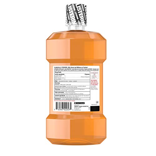 image for Listerine Ultraclean Oral Care Antiseptic Mouthwash with Everfresh Tec
