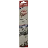 Eagle Claw 147-1/0 Snelled Hooks Terminal Tackle, Bronze Finish