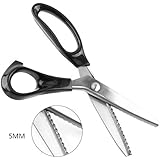 Fabric Lace Round Scissors, Comfort Grips Professional Dressmaking Crafts Round Cut Scissors Sewing Scissors, Professional Handheld Dressmaking(5mm)
