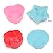 Hisight Muffin Moulds Reusable Nonstick Silicone Cupcake Liners 24 Pcs Heat Resisant Baking Cups For Baking Gelatin, Snack, Frozen Treats, Ice Cream,Hand soap soap model,Jelly pudding(Colorful)