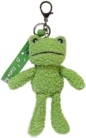 BCIULASL Cute Keychain Frog Plush Keychain Accessories Kawaii