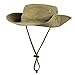 Uarter Mesh Boonie Hat Bucket Cap Summer Waterproof Wide Brim Fishing Hat Sun Protection Fisherman Hat L/M Size