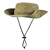 Uarter-Mesh-Boonie-Hat-Bucket-Cap-Summer-Waterproof-Wide-Brim-Fishing-Hat-Sun-Protection-Fisherman-Hat-LM-Size