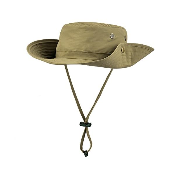 Uarter-Mesh-Boonie-Hat-Bucket-Cap-Summer-Waterproof-Wide-Brim-Fishing-Hat-Sun-Protection-Fisherman-Hat-LM-Size