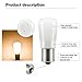 Kohree Auto/RV Led Light Bulbs, 12V 1156 Vanity Light Bulb Replacement 20-99/1141 / BA15S LED Bulb for RV Camper Trailer Motorhome 5th Wheel and Marine Boat (4Pack) (Warm White)
