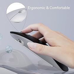 Uiosmuph G11 Wireless Mouse, USB C Rechargeable