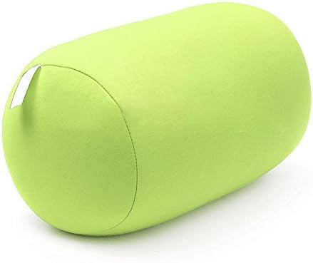 JINM Micro Bead Pillow Roll Cushion Neck Bloster Pillow Lumbar Back Suppport Column Cushions Mini Beads,Back Support Pillow Cushions Massage Bolster Column Travel Sleeping Bath Bed Yoga Foot