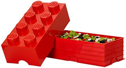 Caja de Almacenamiento Lego Movie 2 de 8 espigas: Amazon.es: Hogar