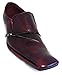 Alberto Fellini Hlm-02 Men's Dress Shoes Loafers Slip on Tapered Toe Fashion Italian Style Casual Zipper Shoes, Black, Brown, Burgundy