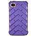 Apple iPhone 4 iPhone 4s Drop Tech Purple Gumdrop Cases Silicone Rugged Shock Absorbing Protective Dual Layer Cover Case
