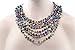 Gem Stone King 20 Inch Multicolor Simulated Shell Pearls Multi-Strand Twist Necklace