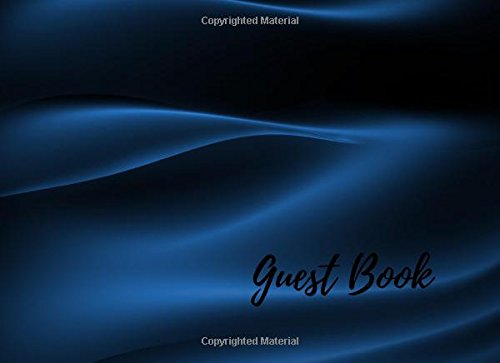 Guest Book: Navy Blue. For Events, Wedding, Birthday, Anniversary. Party Guest Book. Free Layout. Use As You Wish For Names & Addresses, Sign In, Advice, Wishes, Comments, Predictions. (Guests)