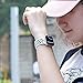 OriBear Compatible for Apple Watch Band 44mm 42mm, Breathable Sporty for iWatch Bands Series 4/3/2/1, Watch Nike+, Various Styles and Colors for Woman and Man(M/L,Platinum Black)