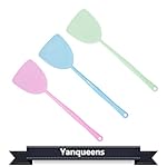 Yanqueens Hand Fly Swatter Pest Killer Set of 3 Non-toxic and Odorless Durable Plastic Material