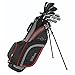 Wilson Men's Profile XLS Complete Package Golf Set, Left Hand, Red