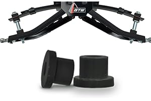 GTW Replacement A-Arm Bushing Set for GTW Golf Cart Lift Kits | Also Compatible with MadJax Lift Kits - Black