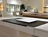 Laylala Extra Large TPU Desk Mat/Mouse Pad/Ultra-Smooth Writing Pad/Desk Protector/Protective Table Organizer for Desktops and Laptops, 27.5" x 17.7" (black)