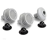 Intex Small Pool Strainer Connector Set 2 Inlets 1 Directional 3 Black Plugs