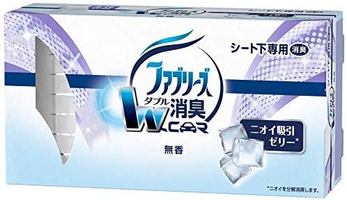 ファブリーズ 芳香剤 置き型 車用 無香 130g 24点