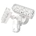SANSI LED Security Motion Sensor Outdoor Lights, 36W (250W Incandescent Equivalent) 3600lm, 5000K Daylight, Dusk to Dawn IP65 Waterproof Flood Light, ETL Listed, White