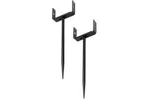 Begot Rainwater Downspout Bracket Heavy-Duty Iron with Eco-Friendly Coating, Adjustable Size, Rust-Proof Anchor for Pipe Supp