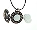 Wild Essentials Celtic Cross Essential Oil Diffuser Nickel Free Alloy Locket Pendant with 24 inch Chain, 6 Refill Pads, Customizable Color Changing Perfume Jewelry for Aromatherapy
