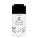 Alaffia - Neem Turmeric Activated Charcoal Deodorant, Odor Protection and Support from Shea Butter and Aloe Vera, Fair Trade, No Aluminum, No Parabens, Mandarin Ginger, 2.65 Ounces (2 Pack)