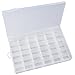 DUOFIRE Plastic Organizer Box with Adjustable Dividers for Bead Organizer, 36 Grids Storage Container for Beads Storage Containers, Earrings Jewelry Organizer, Fishing Crafts Dividers