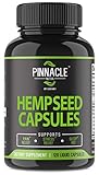 Hemp Oil Capsules - Dietary Supplement Formula for Stress Relief, Insomnia Relief, Anxiety Relief, Sleep Aid, Pain & Inflammation Relief - 120 Capsules