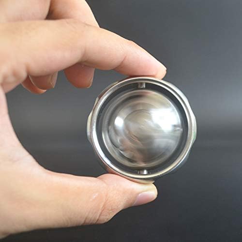 Dashi Pure Copper Precision Mechanical Three-axis Gyroscope Metal boy Angular Momentum gyro Creative Balance Toy Anti-Gravity (304 Stainless Steel Version)