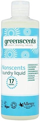 Greenscents Nonscents Bio Laundry Liquid 500ml (Pack of 4)