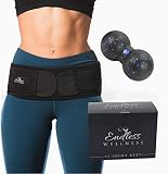 Si Belt - Lower Back Support Belt for Women and Men - Stabilizes and Relieves Pelvic and SI Joint Pain * Free Massage Ball and E-Book * Discreet Fit Sacroiliac Belt and Lower Back Hip Brace !