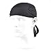 Cosmos Mesh Dew Rag Cooling Skull Cap Black