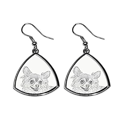 Chihuahua Long Haired Collection Of Earrings With Images Of